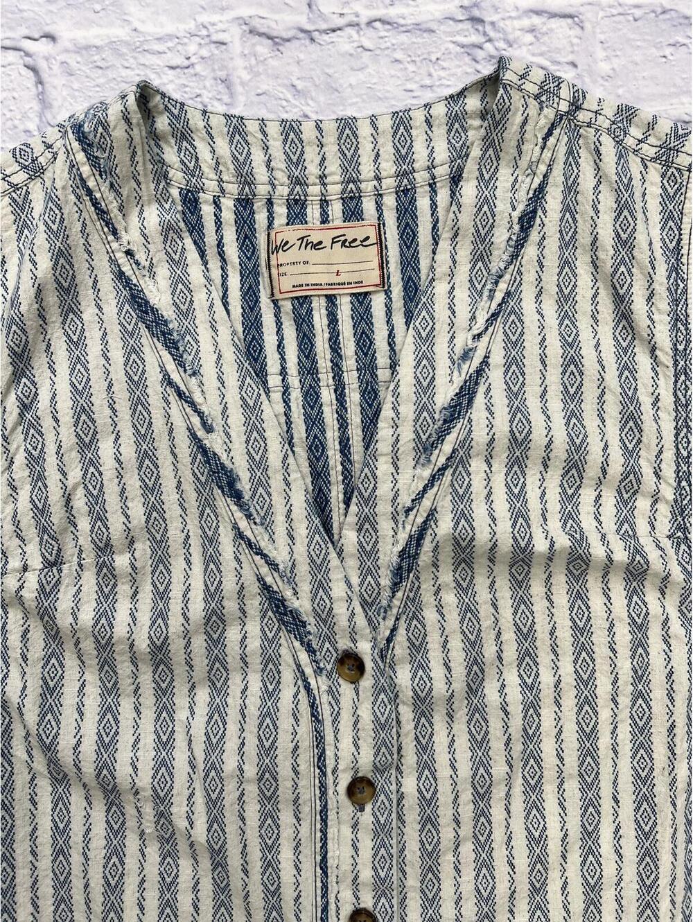 We the Free Boho Spellbound vest cotton/linen - Picture 5 of 9